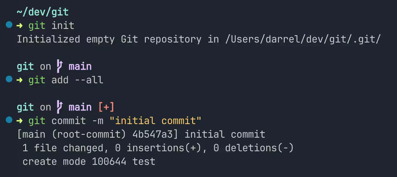 basic git commands